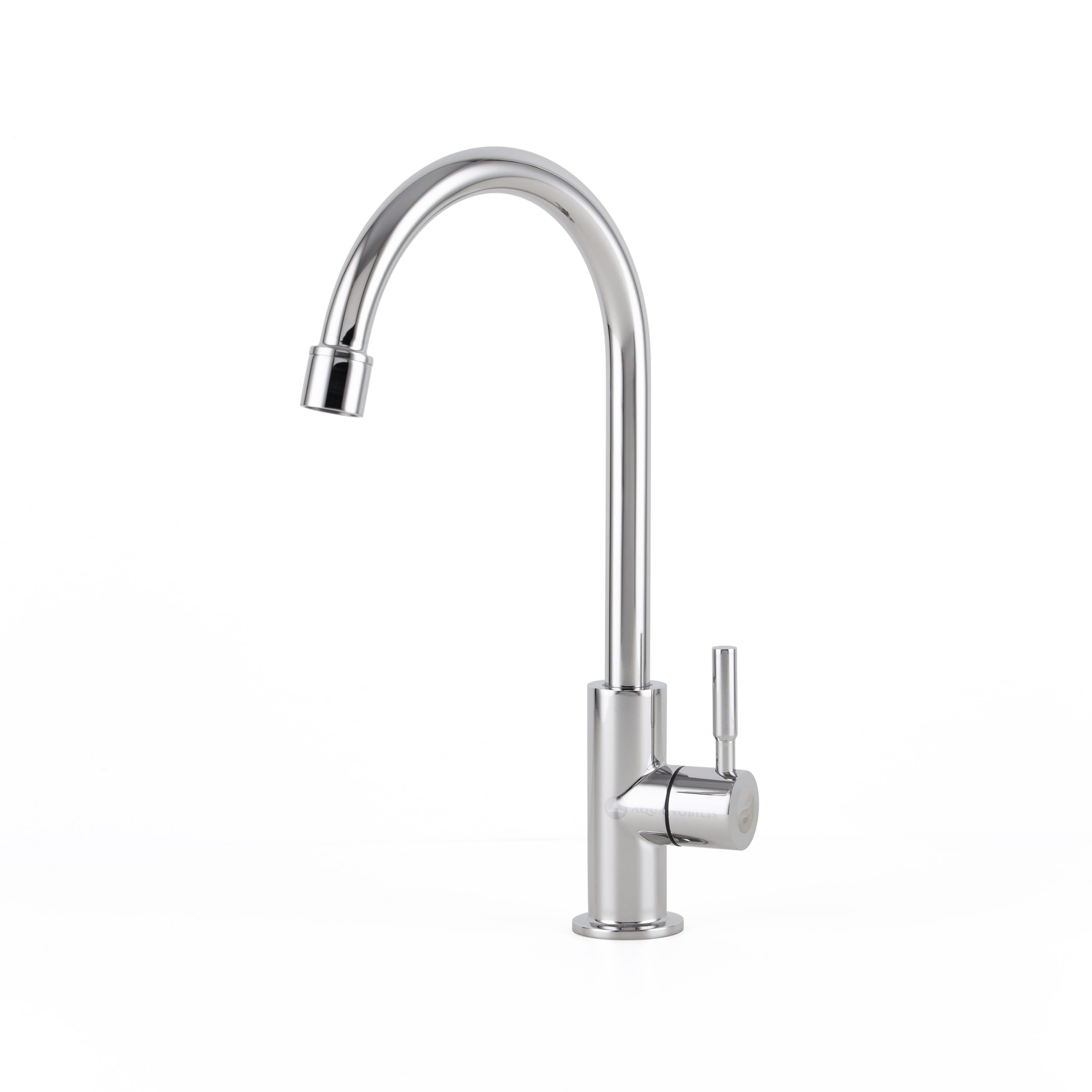 Prime Inventions 1 Wege Edelstahl Wasserhahn - glänzend - Frontansicht